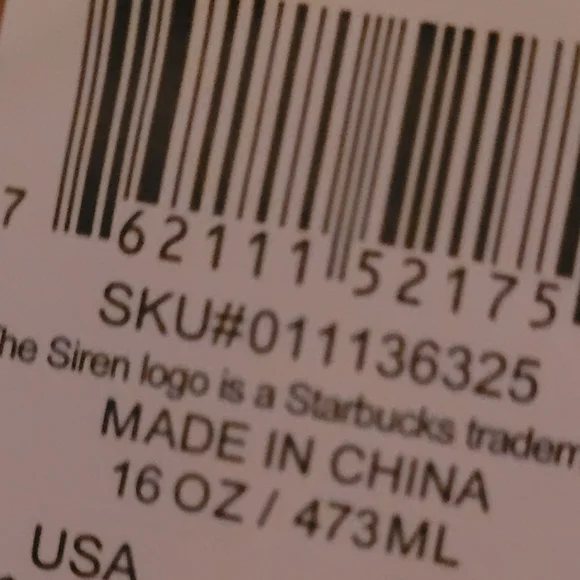 Starbucks Tumbler fall edition BNWT - Picture 12 of 12